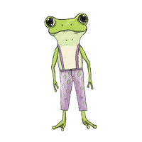 Froggy in Pants