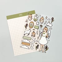 Angel Lili - A6 Clear Vinyl Sticker Sheet