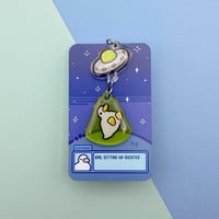 Image 1 of UFO linked Acrylic Charm