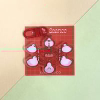 Image 1 of Ducky Seance Foil Acrylic Charm