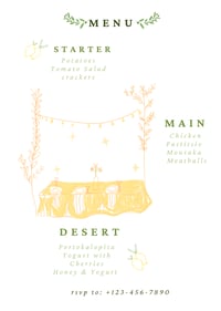 Image 3 of Editable Medditeranean Wedding invitations | 