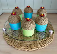 Image 1 of Rustic Cupcake - Brights - single cupcakes