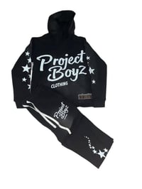 Image 1 of ProjectBoyz Apt Flare Joggy Set