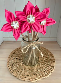 Rustic Forever Flowers Bright Pink - #9