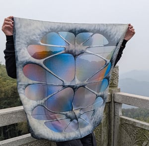Image of Signals From The Stars Silk Scarf