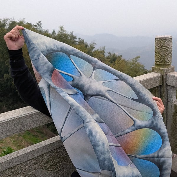 Image of Signals From The Stars Silk Scarf