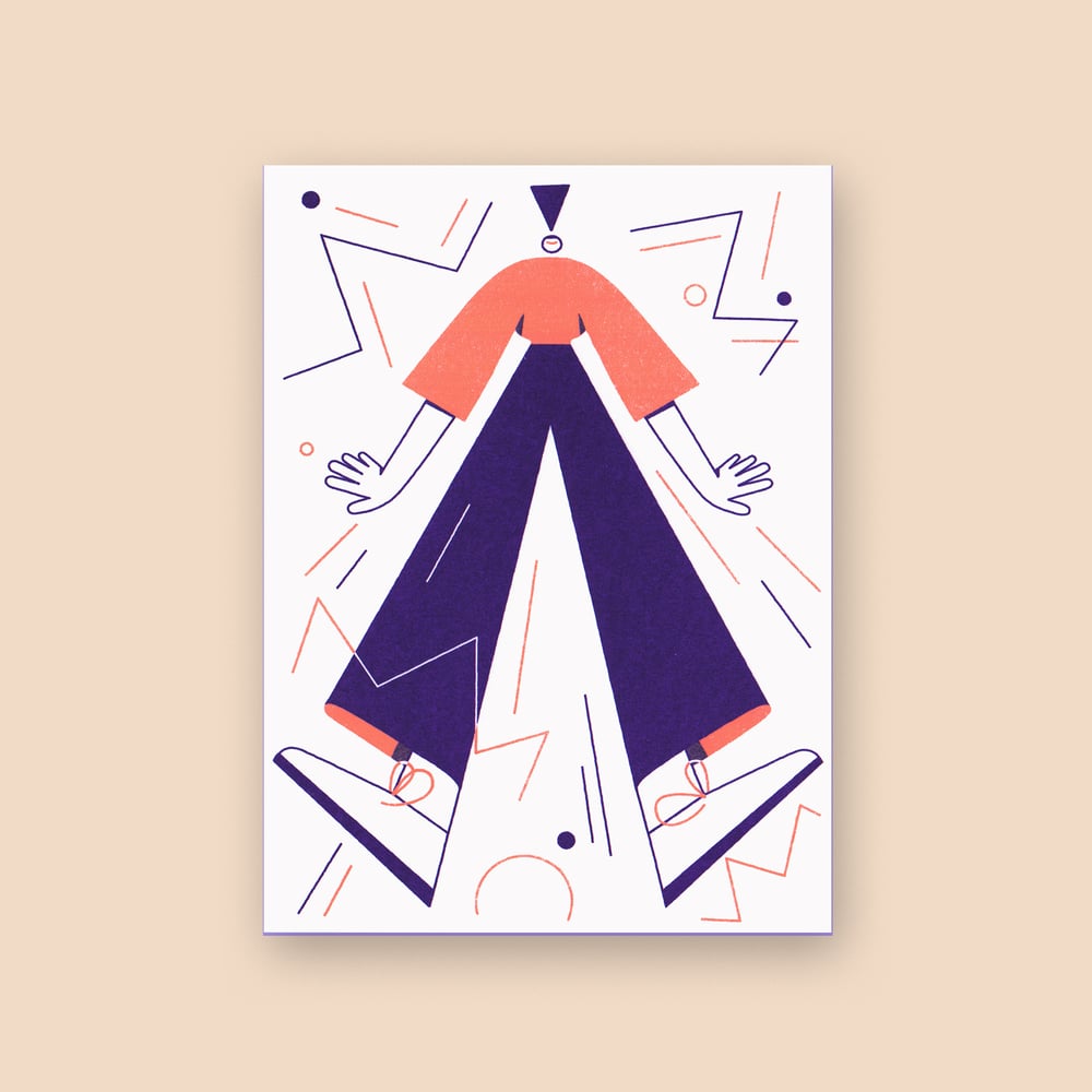 Image of Jump — 12,7 x 17 cm