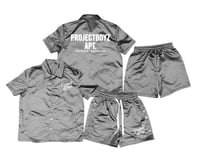 Image 1 of ProjectBoyz Apt Gray Short Set (2025)