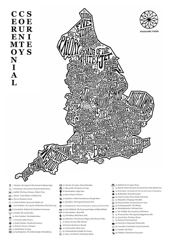Image of Ceremonial County Series Research Booklet + A2 Map