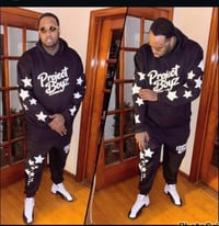 Image 3 of ProjectBoyz Apt Flare Joggy Set
