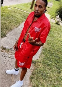Image 2 of ProjectBoyz Apt Red Short Set (2025)