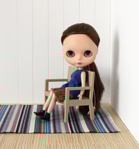 Image 5 of low bench for Blythe - beige 