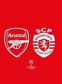Image 1 of ARSENAL V SPORTING CLUB DE PORTUGAL | WEDNESDAY APRIL 15
