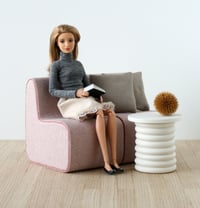 Image 2 of 1:6 side table - cream