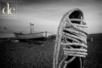 Rope on Aldeburgh Beach. Fine Art Giclée Print