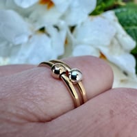 Image 9 of Make Two Sterling Silver or 14ct Gold Filled Fidget Rings