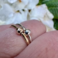 Image 4 of Make Two Sterling Silver or 14ct Gold Filled Fidget Rings