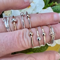 Image 12 of Make Two Sterling Silver or 14ct Gold Filled Fidget Rings