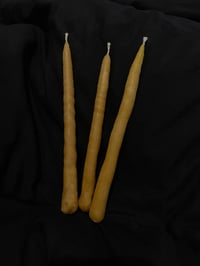 Image 1 of long taper candle {x1}