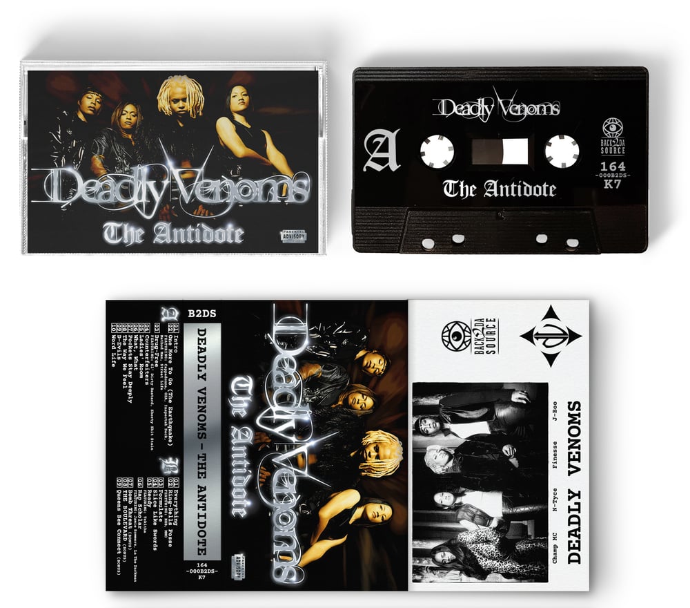 Image of Deadly Venoms - The Antidote (Cassette Tape, Album) PRE ORDER NOW SOLD OUT