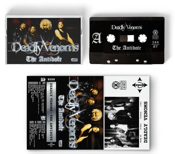 Image of Deadly Venoms - The Antidote (Cassette Tape, Album) PRE ORDER NOW SOLD OUT
