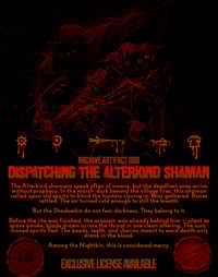 Image 3 of Dispatching the Alterkind Shaman