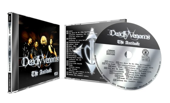 Image of Deadly Venoms - The Antidote (CD, Album) PRE ORDER NOW  SOLD OUT