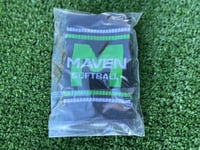 Image 3 of Maven Jacquard Knitted Wrist Sweatband (pair)