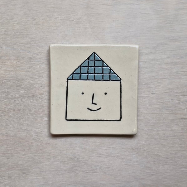 Image of La maison au sourire - plaque de maison