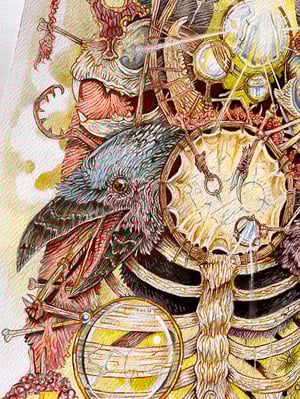 Image of Animism Orrery Giclee print 