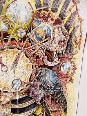 Image of Animism Orrery Giclee print 