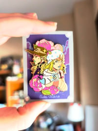 Enamel pin Steel ball run