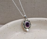 Maeve Sterling Silver Amethyst Necklace