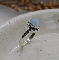 Image 2 of Ophelia Rainbow Moonstone Sterling Silver Ring