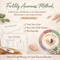 Image 1 of Fertility Awareness Method For Pregnancy Avoidance or Conception 