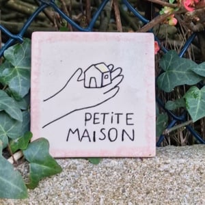 Image of La petite maison - plaque de maison