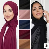 Image 1 of Chiffon Hijabs