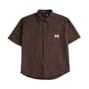 Organic Short Sleeve Shirt in Brown