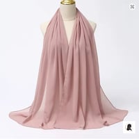 Image 5 of Chiffon Hijabs