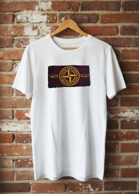 Image 1 of   T.SHIRT  MAGLIA "patch roma" 