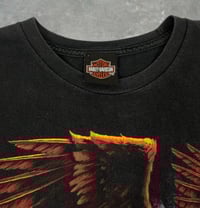 Image 2 of Vintage Harley Davidson T-shirt Eagle