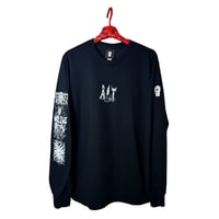 Image 1 of Brainrot Hotline Long Sleeve Black