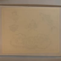 Image 2 of 1985 Spaulding & Roger’s production sheet samurai dragons 11x14