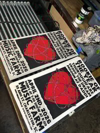 Music Farm Screen Printed Poster