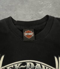 Image 2 of Vintage 90s Harley Davidson T-shirt Grey/Black