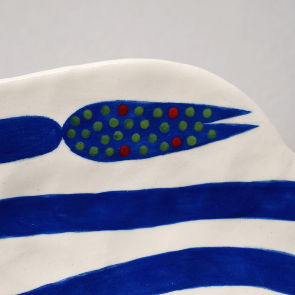 Image of Blue Snake Plate