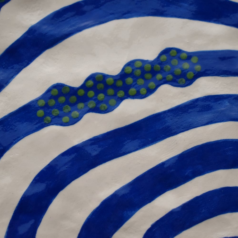 Image of Blue Snake Plate