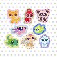 Image 1 of Let's Play Sticker Pack of 8