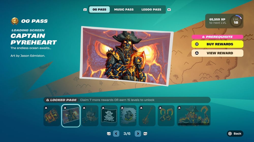 "Captain Pyreheart" - 24.25" x 14.25" original acrylic painting