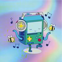 Image 2 of Adventure Rock ’n Roll Vinyl Sticker 